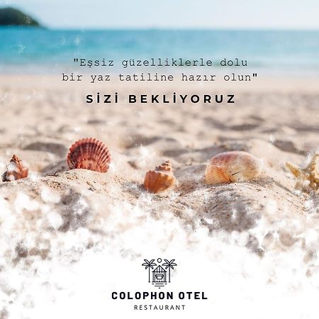Colophon Beach Otel Gumuldur Luaran gambar